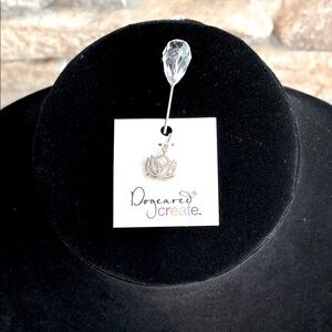 Dogeared New Beginnings Lotus Charm